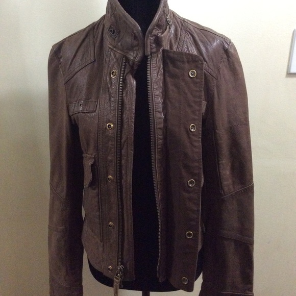 💗True Religion World Tour Rocker leather jacket💗 - Picture 3 of 16